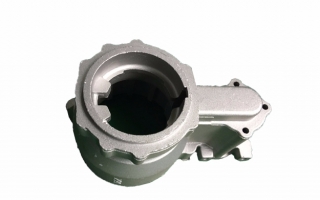 What is the purpose of using inserts in the interior of aluminum alloy die-casting parts?